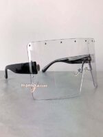 Defender Oversized Shield Sunglasses Clear 2