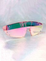 Futura Shield Sunglasses Pink Mirror 2