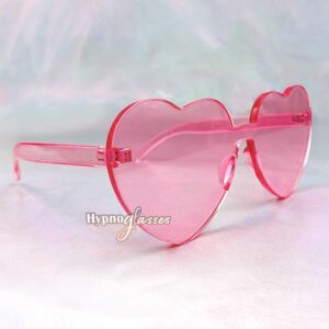 Aisha Heart Sunglasses Pink 2