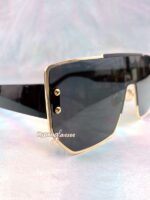 Boss Square Sunglasses Black 4