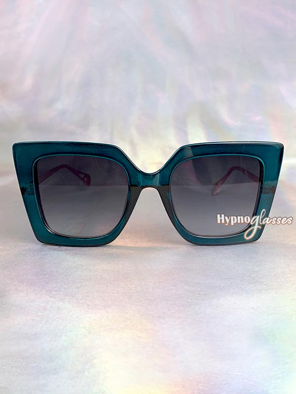 Stella Butterfly Oversized Sunglasses Blue 1