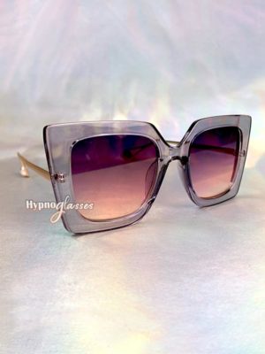 Stella Butterfly Oversized Sunglasses Purple 2