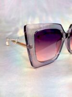 Stella Butterfly Oversized Sunglasses Purple 4