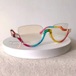 Rainbow cat eye blue light glasses for women Lisa - frame