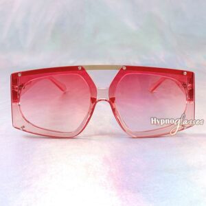 Freccia Geometric Oversized Sunglasses Pink 1