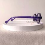 Manor sunglasses purple - side angle