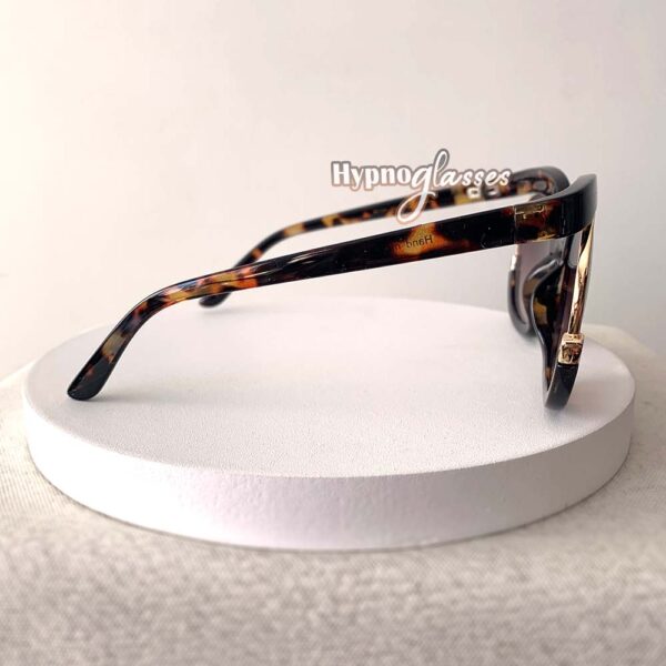 Libra sunglasses brown - side angle