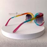 Libra sunglasses rainbow - back view