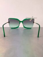 Lelani Butterfly Sunglasses Green 4